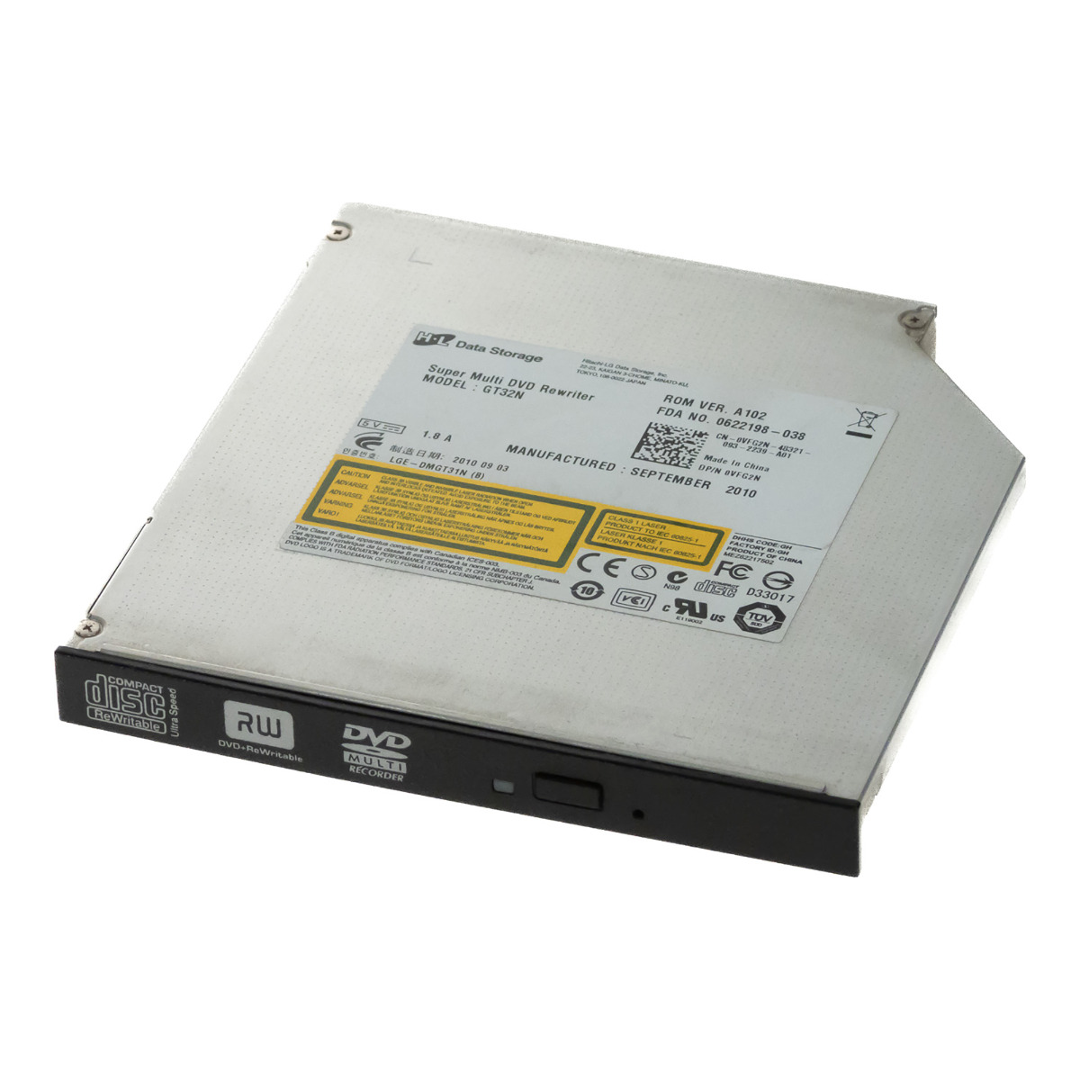 LECTEUR DVD MULTI DELL 0VFG2N GT32N SATA SLIM