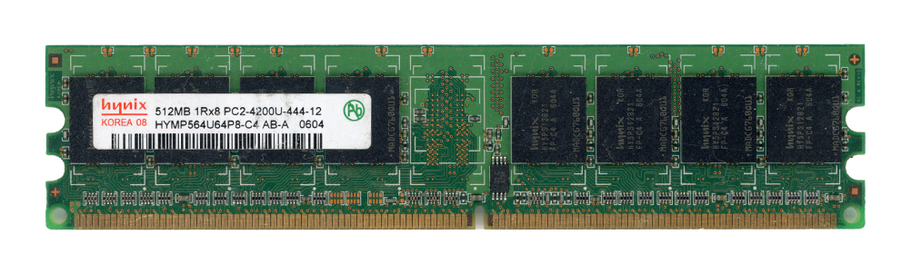 HYNIX 512 Mo DDR2 PC2-4200U 533 MHz HYMP564U64P8-C4 Non-ECC
