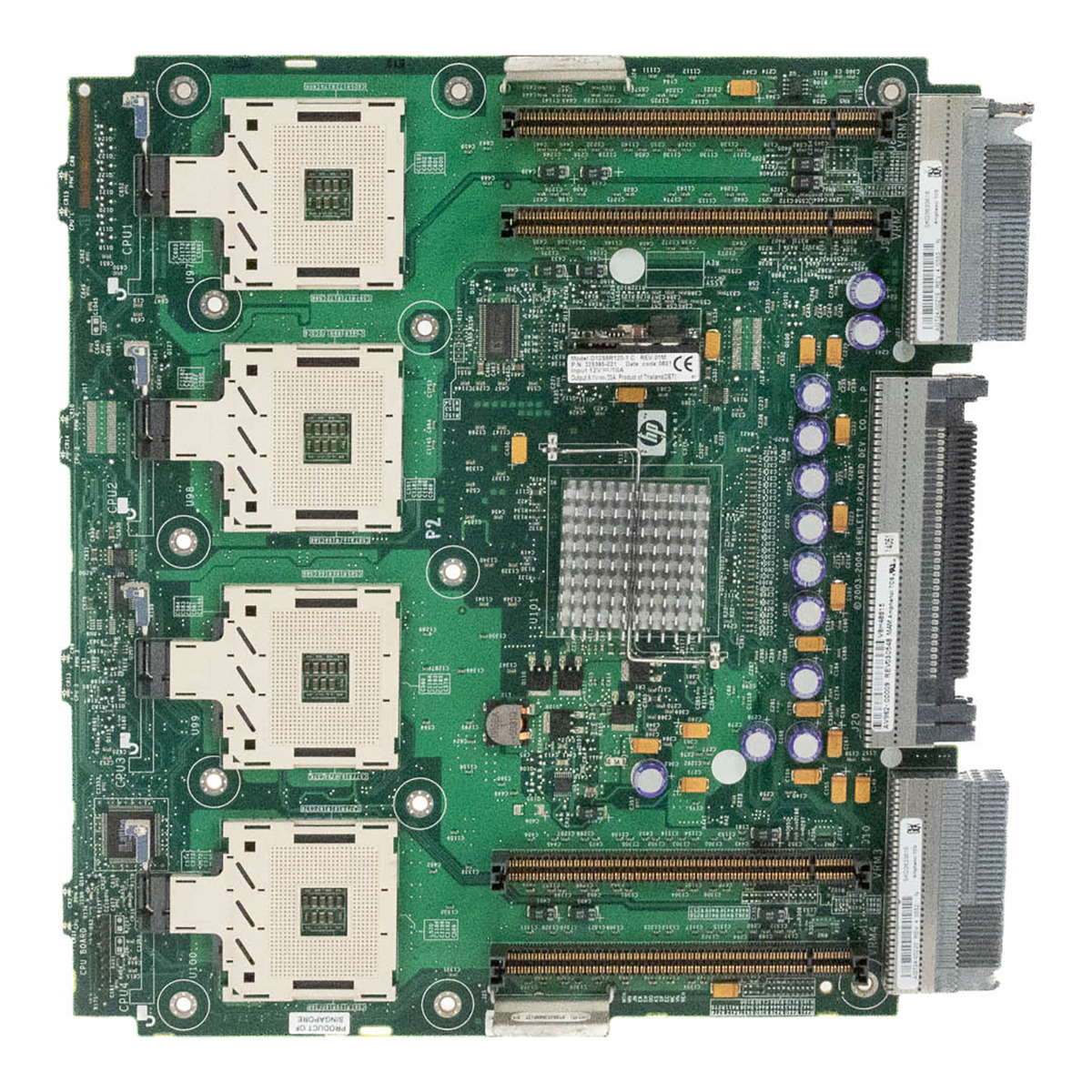 CARTE MODULE PROCESSEUR QUAD SOCKET 604 HP 376469-001 pour ProLiant DL580 G3