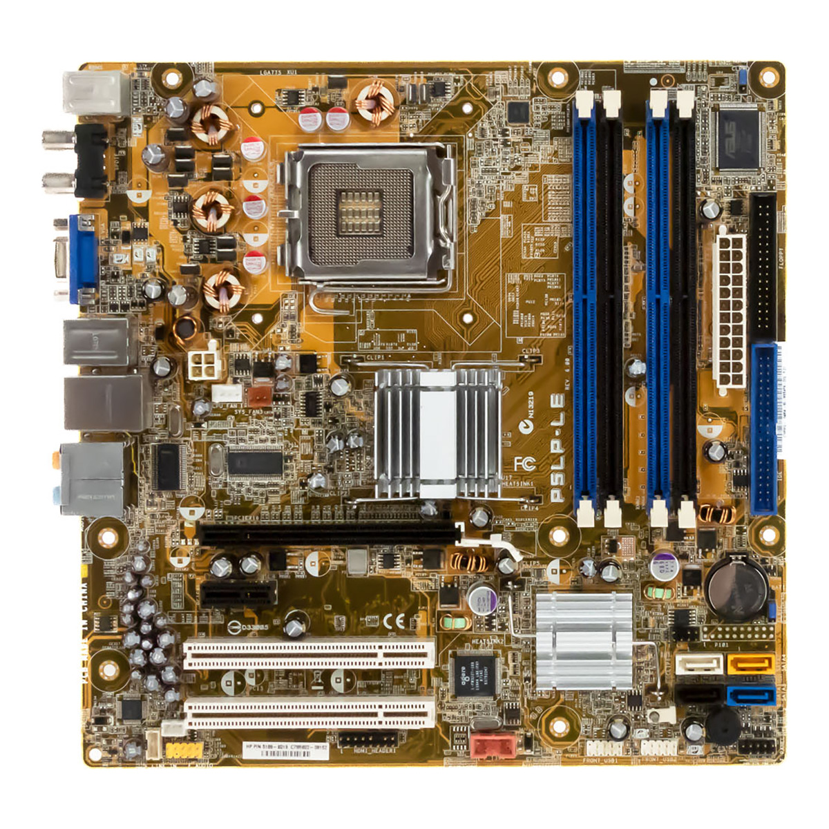 HP 5188-8019 P5LP-LE SOCKET LGA775 DDR2 PCIe PCI SATA IDE mATX