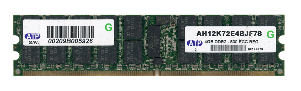 ATP 4GB DDR2 PC2-6400 800MHz AH12K72E4BJF7S ECC REGISTERED