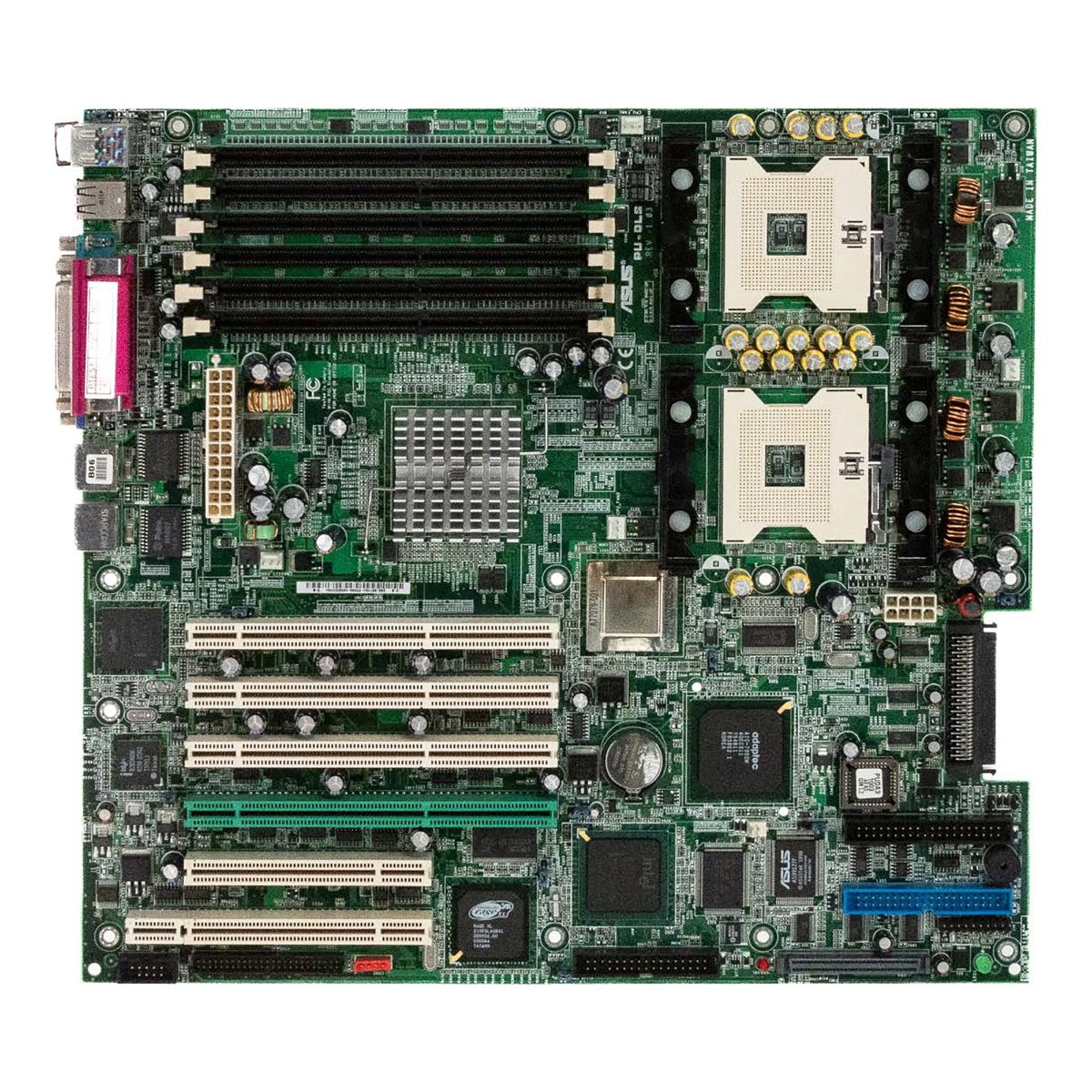 CARTE MÈRE ASUS PU-DLS DOUBLE SOCKET 604 6x DDR PCI-X PCI IDE SCSI EATX