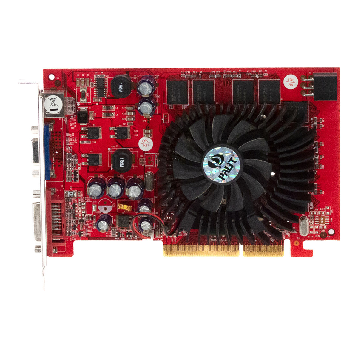 PALIT NVIDIA GEFORCE 7600 GS 256MB DDR2 XNA+7600S+TD21-PM8H73 AGP