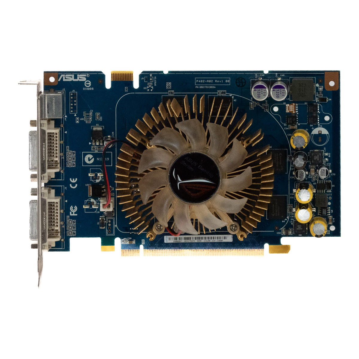 ASUS NVIDIA GEFORCE 8600 GT 256MB GDDR3 GEAR/HTDP/256M/A PCIe x16