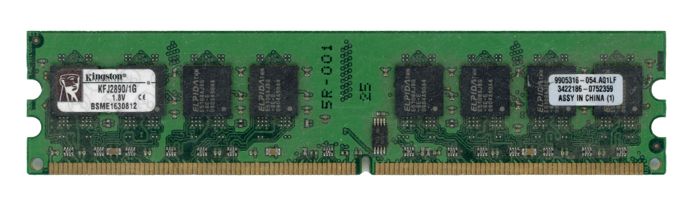 KINGSTON 1 Go DDR2 PC2-6400 800 MHz KFJ2890/1G 9905316-054.A01LF Non-ECC