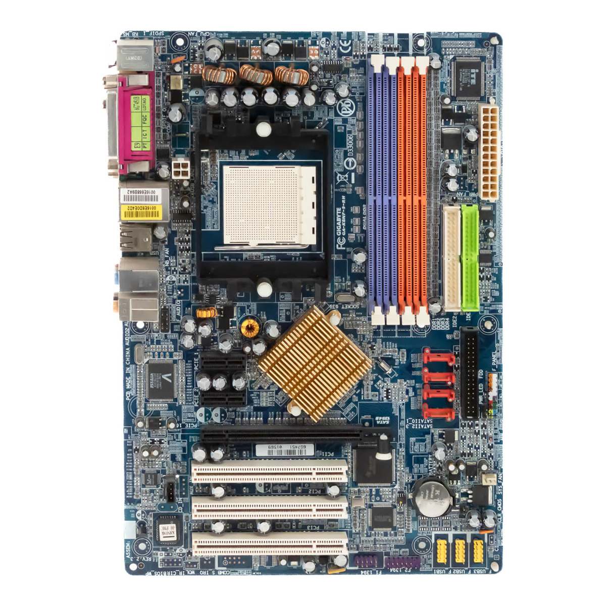 GIGABYTE GA-K8NF-9-RH RÉV:2.3 SOCKET 939 DDR PCIe PCI SATA IDE ATX