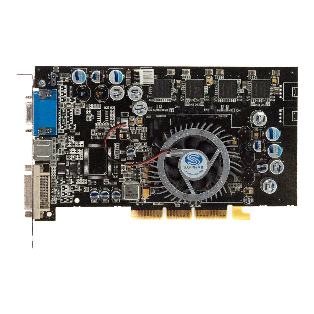 SAPPHIRE ATI Radeon 9500 Atlantis 128 Mo DDR 1024-9C07-1A-SA AGP