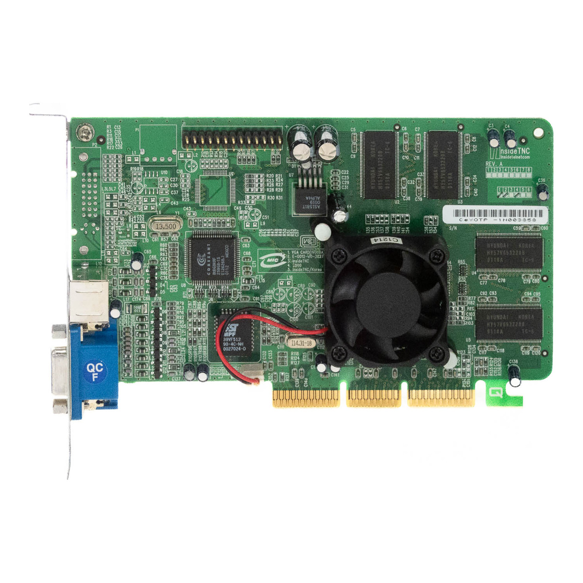 INSIDE TNC NVIDIA GeForce2 MX 32MB SDRAM GeVOTP-1N003858 AGP