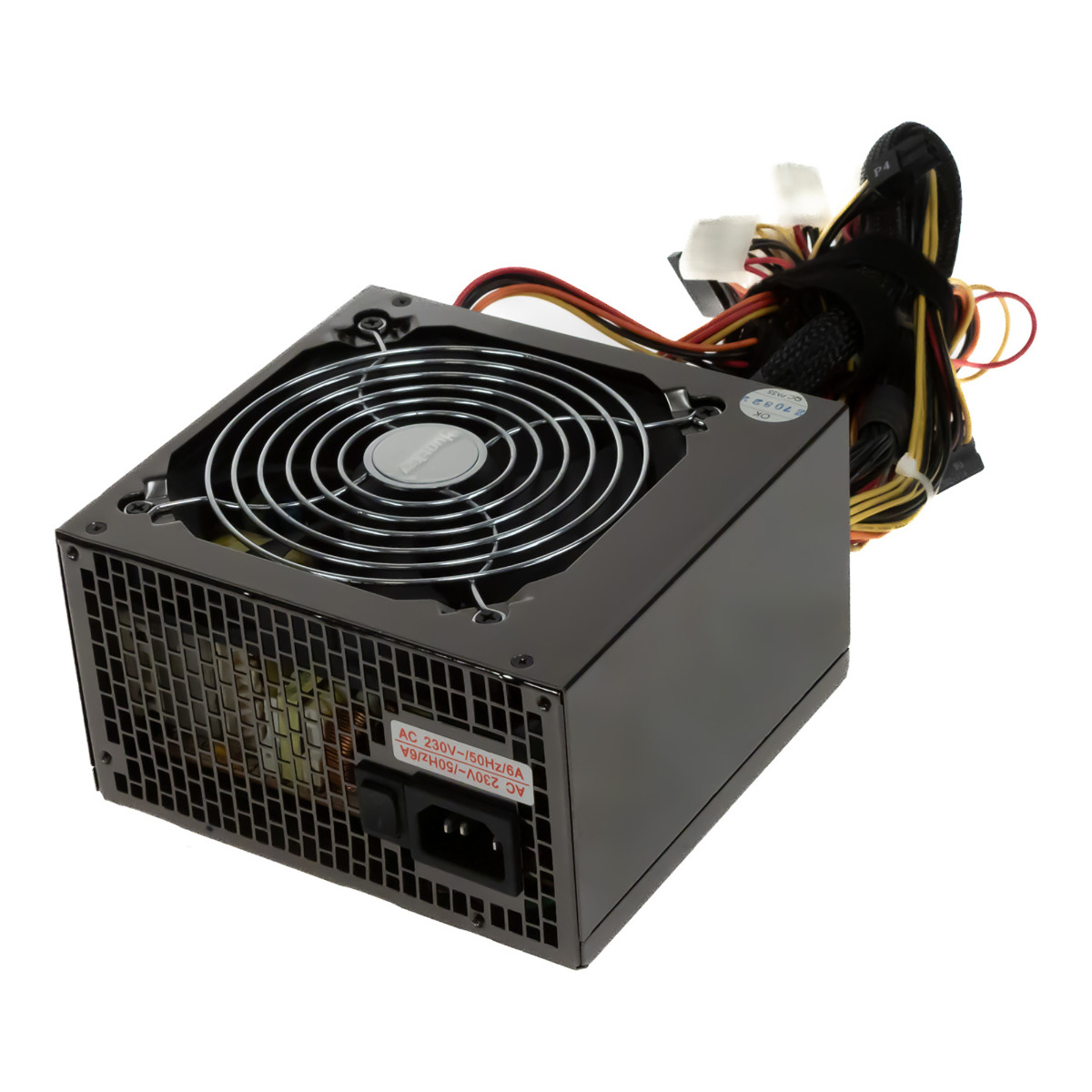 HUNTKEY V-Power LW-6500HGP 500W Alimentation ATX 20+4 broches ATX12V PCIe SATA MOLEX FDD