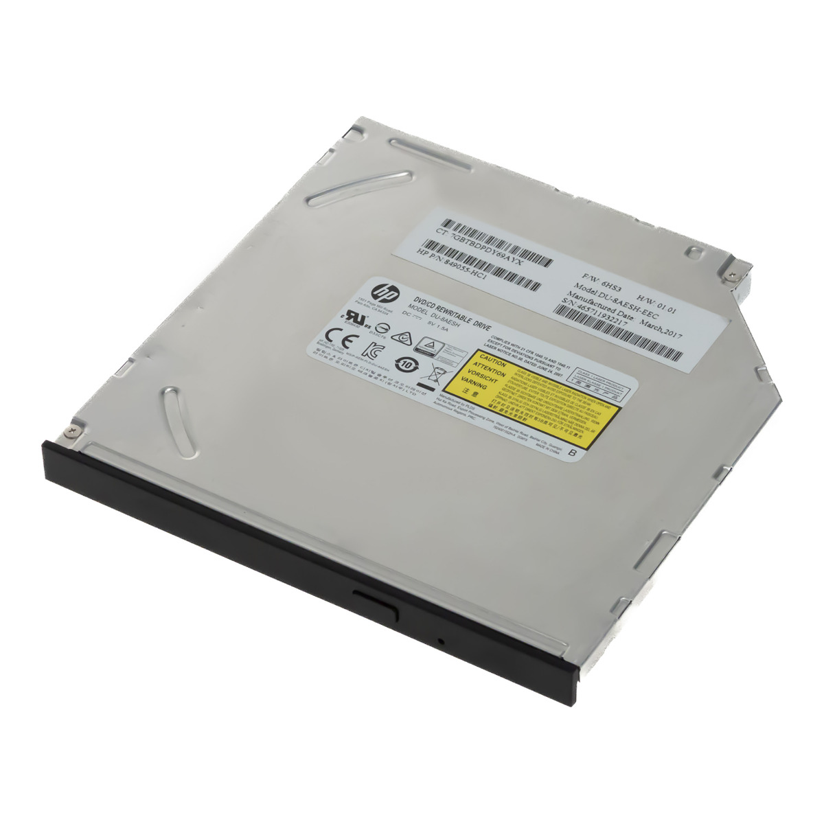 HP DU-8AESH 849055-HC1 Lecteur/graveur DVD/CD réinscriptible SATA ULTRA SLIM