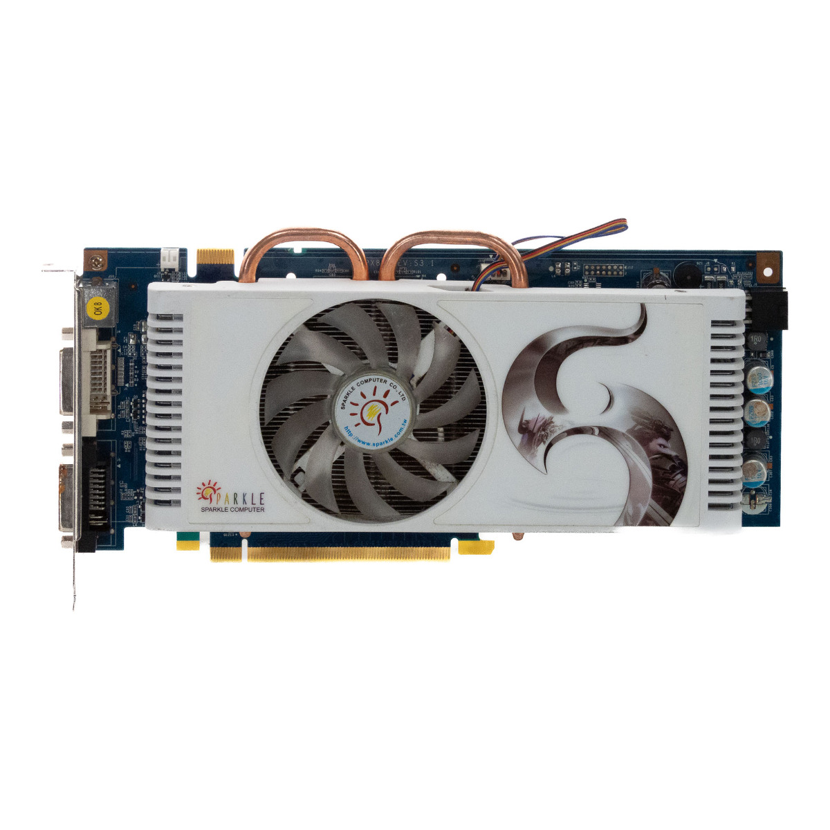 SPARKLE NVIDIA GeForce 8800 GT 512 Mo GDDR3 SF-PX88GT512D3-HP PCIe x16