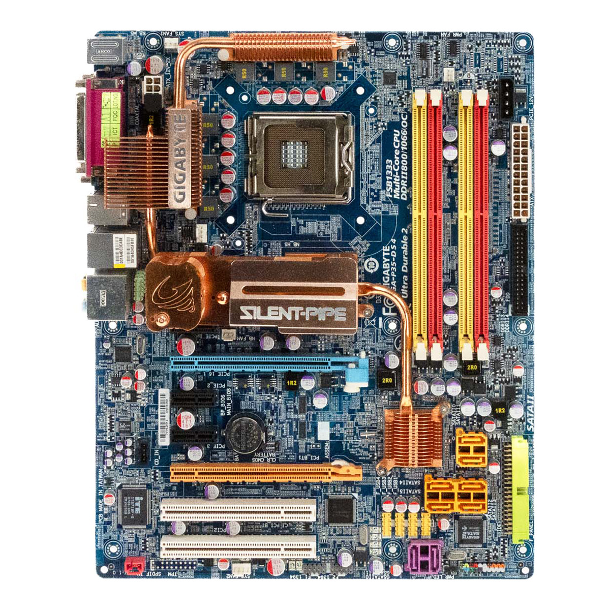 GIGABYTE GA-P35-DS4 REV:1.0 SOCKET LGA775 DDR2 PCIe PCI ATX