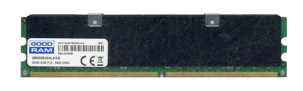 GOODRAM 2 Go DDR2 PC2-6400 800 MHz GR800D264L6/2G Non-ECC RADIATEUR