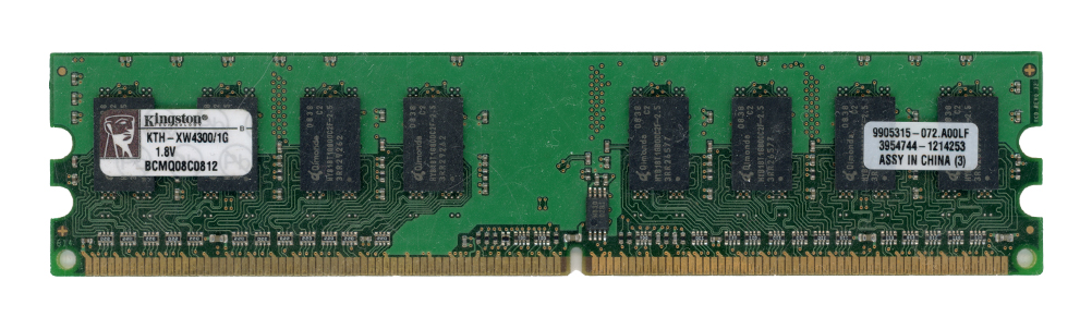 KINGSTON 1GB DDR2 PC2-5300 667MHz KTH-XW4300/1G 9905315-072.A00LF Non-ECC