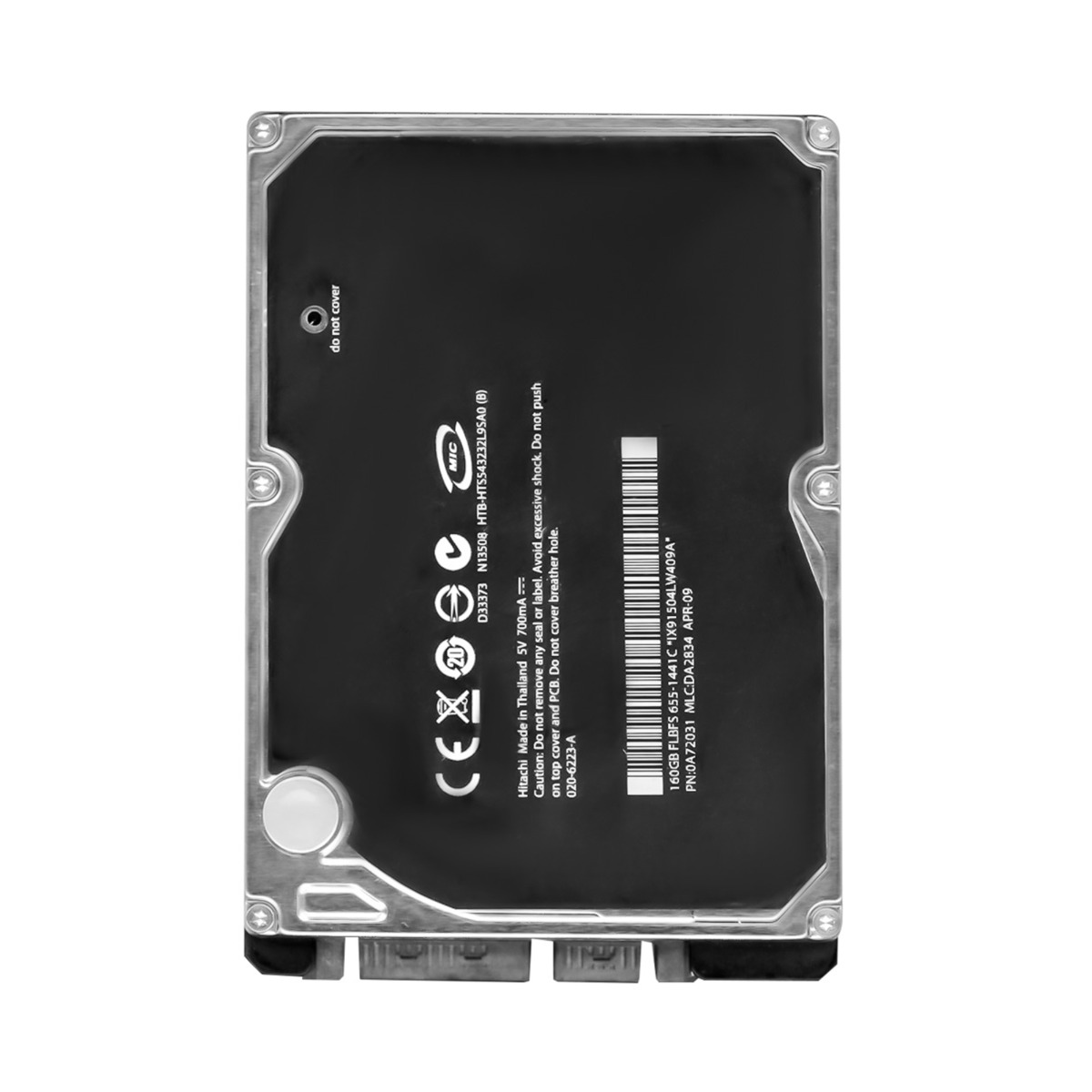 APPLE 655-1441C 160GB 5.4K SATA 2.5'' HTS543232L9SA0