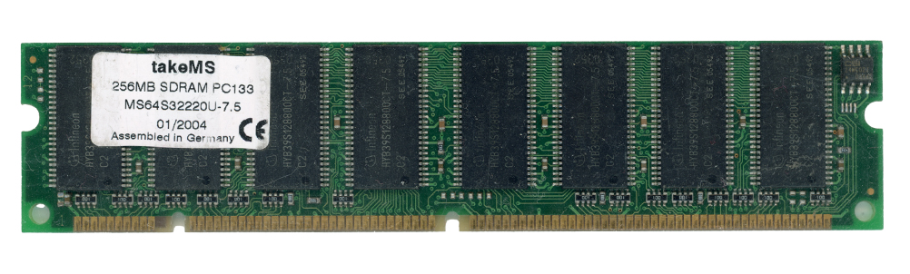 TakeMS 256 Mo SDRAM PC133 133 MHz MS64S32220U-7.5 Non-ECC