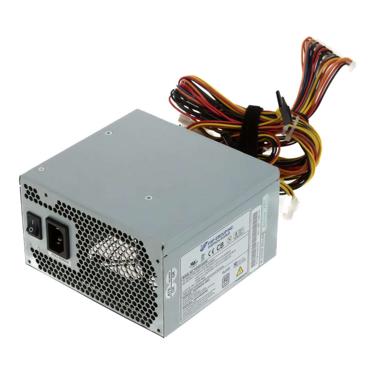 FSP FSP400-60GHN Alimentation ATX 400W 80+ 20+4 broches ATX12V PCIe SATA MOLEX FDD