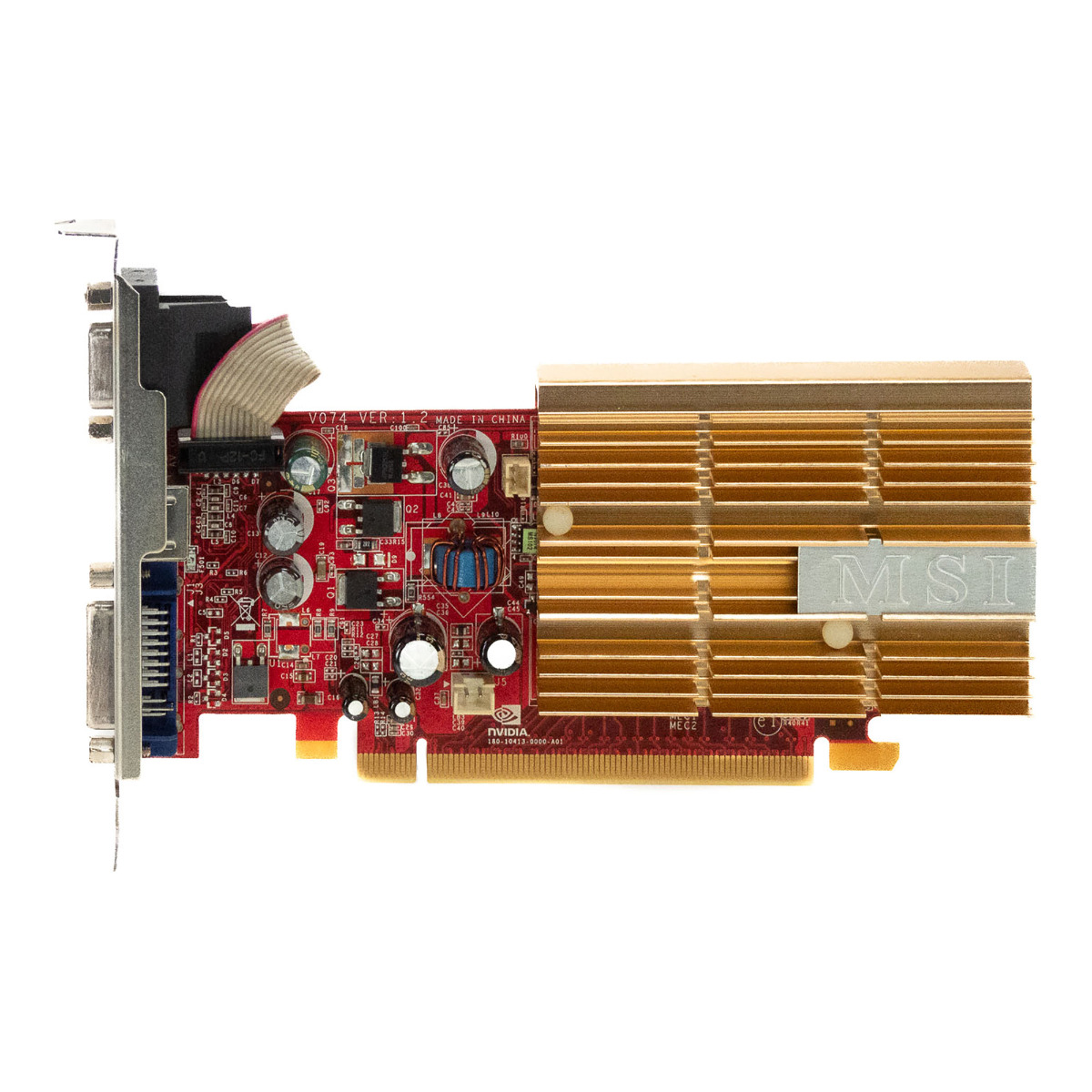 MSI NVIDIA GEFORCE 8400GS 256MB MS-V074 VER:1.2 PCIe x16