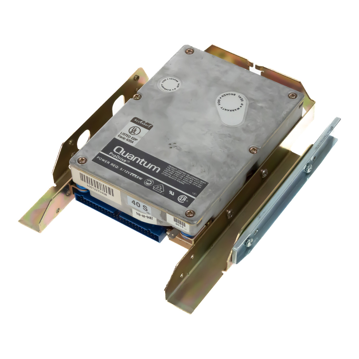 QUANTUM ProDrive 40S 40 Mo 3557 tr/min SCSI 50 broches 3,5'' 940-40-9402
