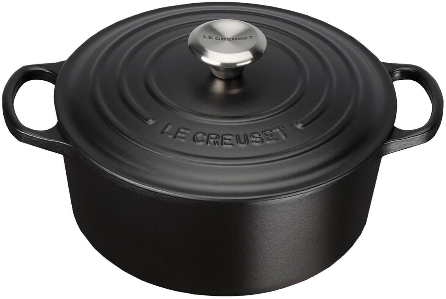 Le Creuset Bräter 24 cm, noir mat