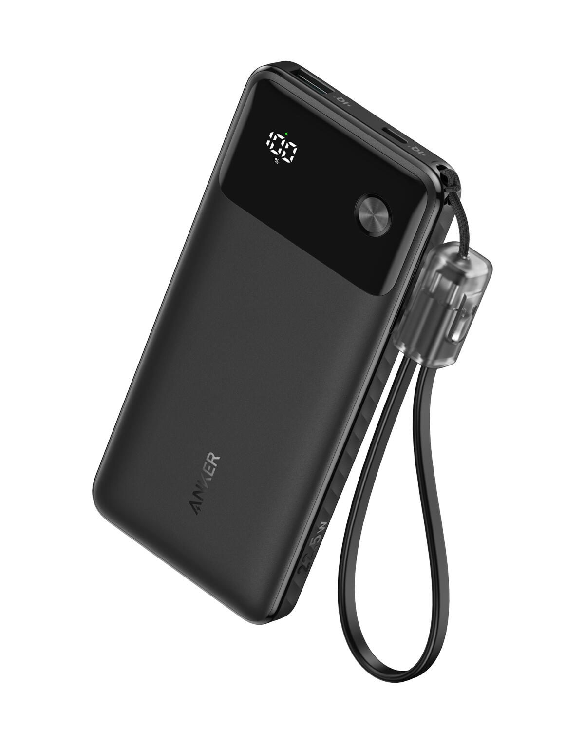 Anker Powerbank 10 000 mAh, 22,5 W, Noir