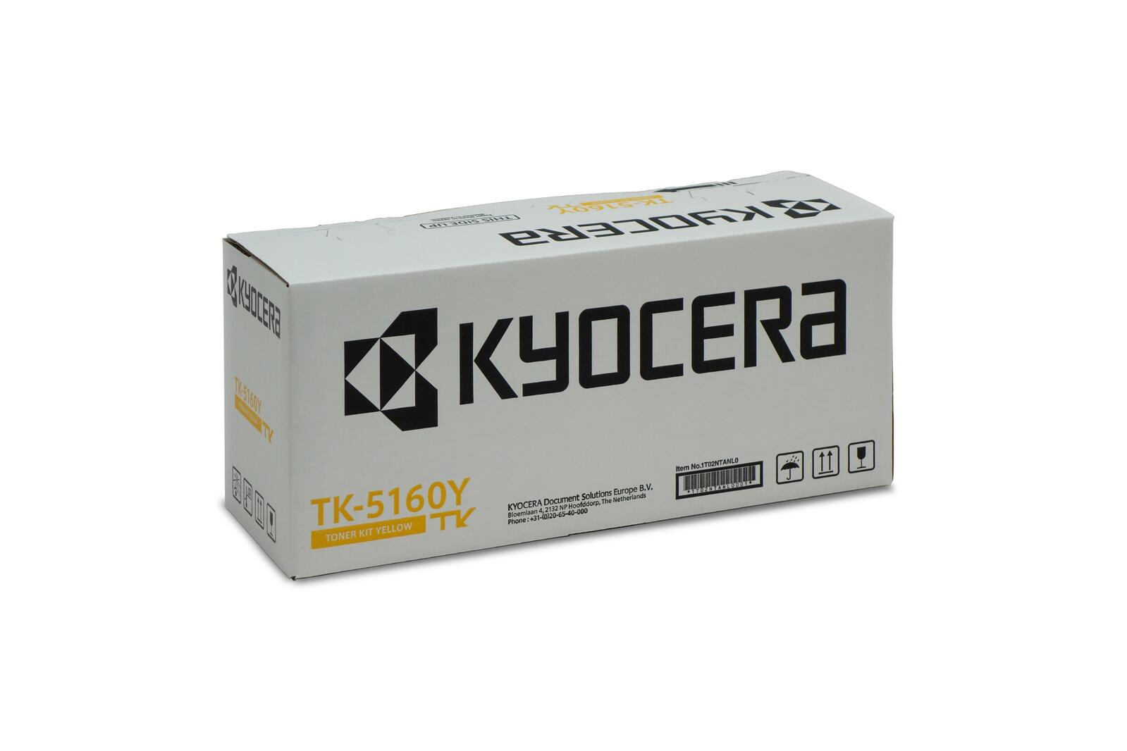Cartouche de toner Kyocera Original TK-5160Y - jaune (1T02NTANL0)