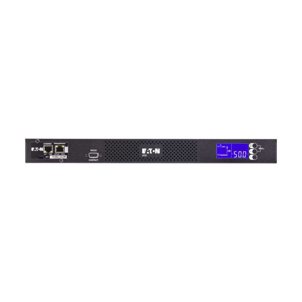 Eaton ATS PDU Redundant SwitchRack encastrable, courant alternatif 208/220/230/240 V, 9 sorties Ethernet