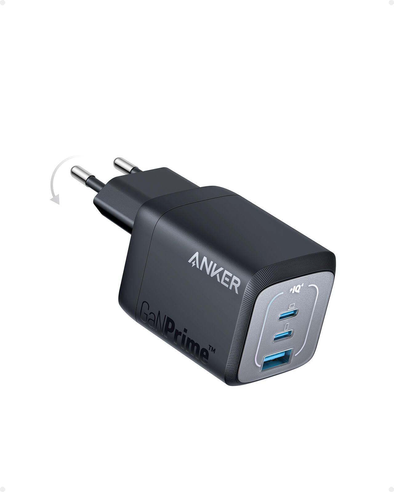 Chargeur Anker Prime 67W 3x USB-C, noir
