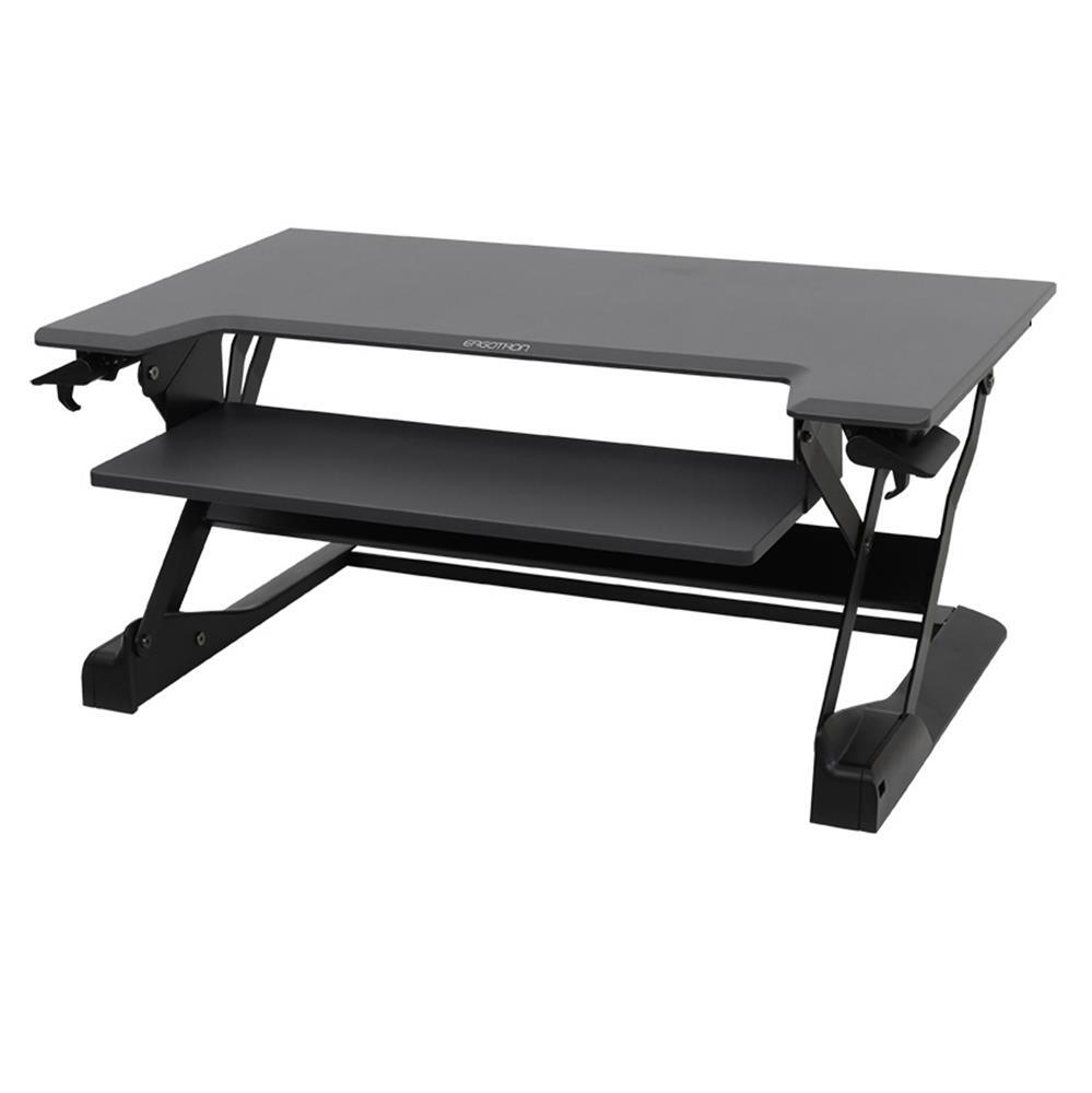 Ergotron WorkFit-TL poste de travail assis-debout convertisseur de bureau mural noir
