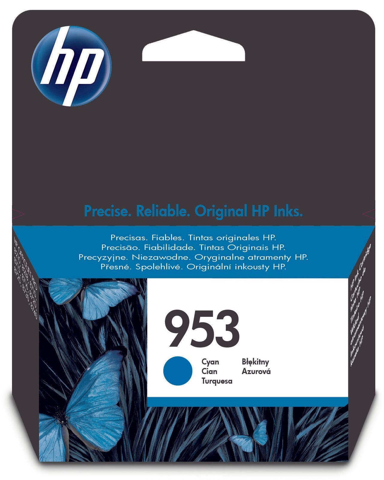 Cartouche d'encre HP Original 953 - cyan (F6U12AE)