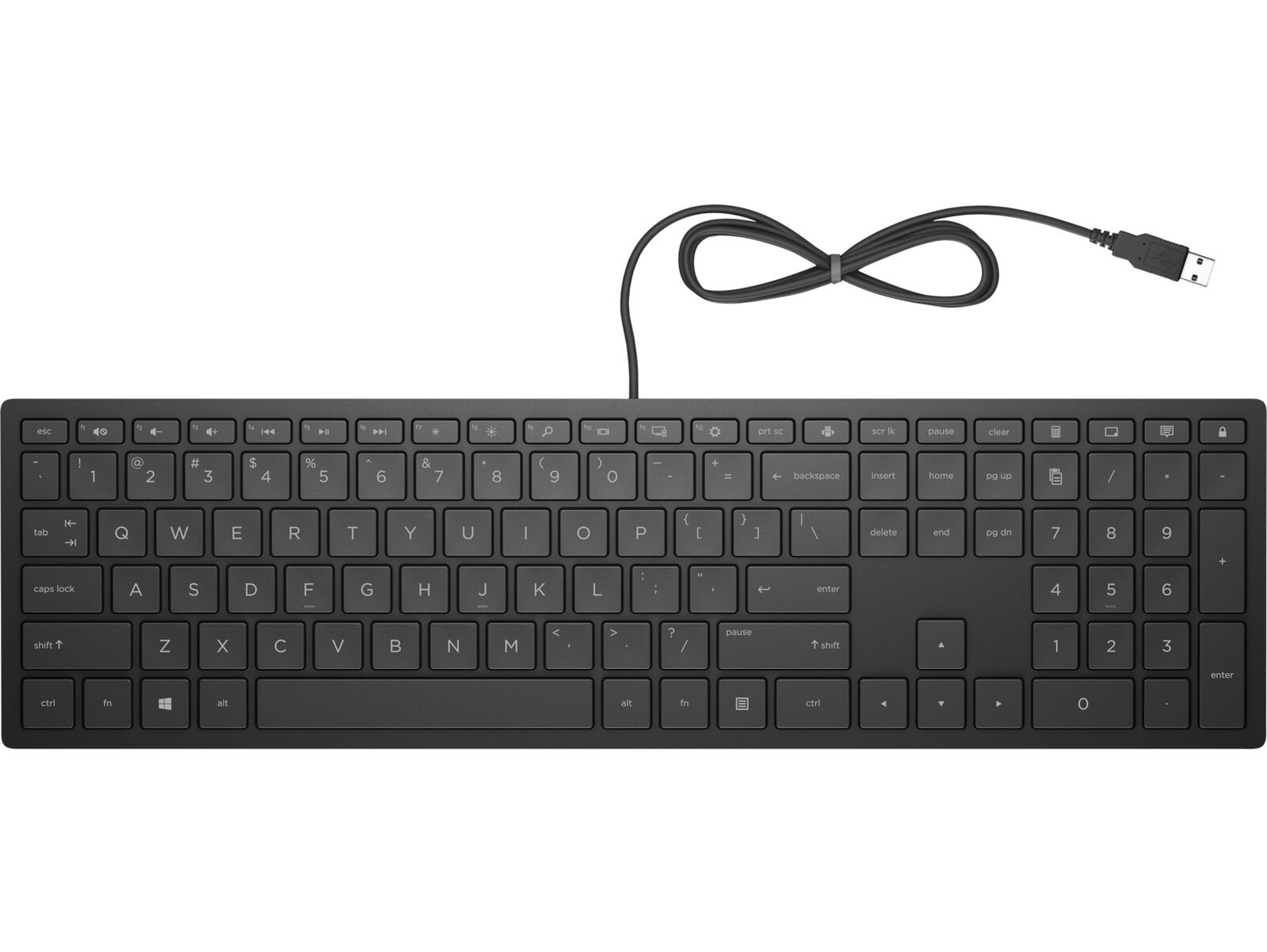 Clavier filaire HP Pavilion 300 - Noir