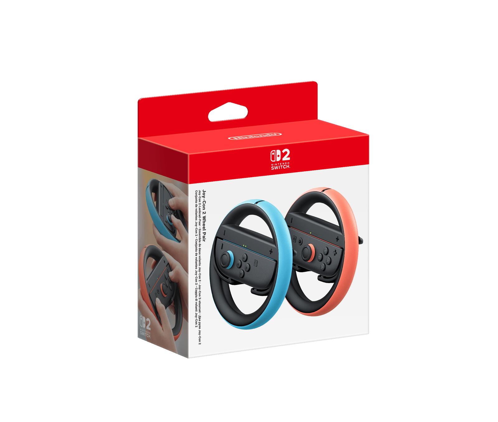 Volant Joy-Con 2 sans fil, set de 2 pour Nintendo Switch 2 Joy-Cons