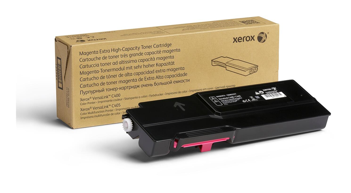 Cartouche de toner magenta Xerox VersaLink C400/C405 haute capacité jusqu’à 8 000 pages (106R03531)