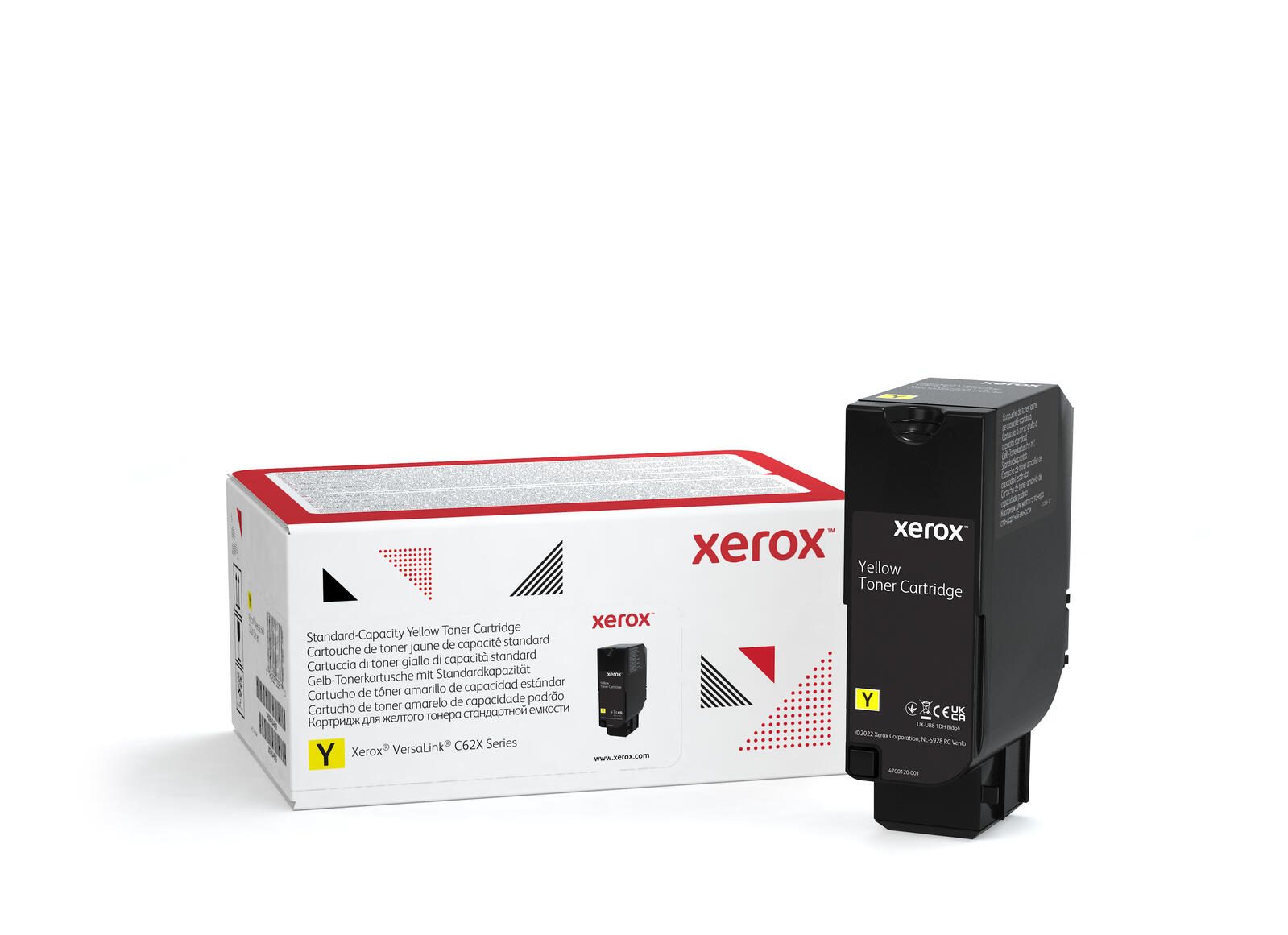 Toner Xerox Original C625 - jaune 6 000 pages (006R04619)