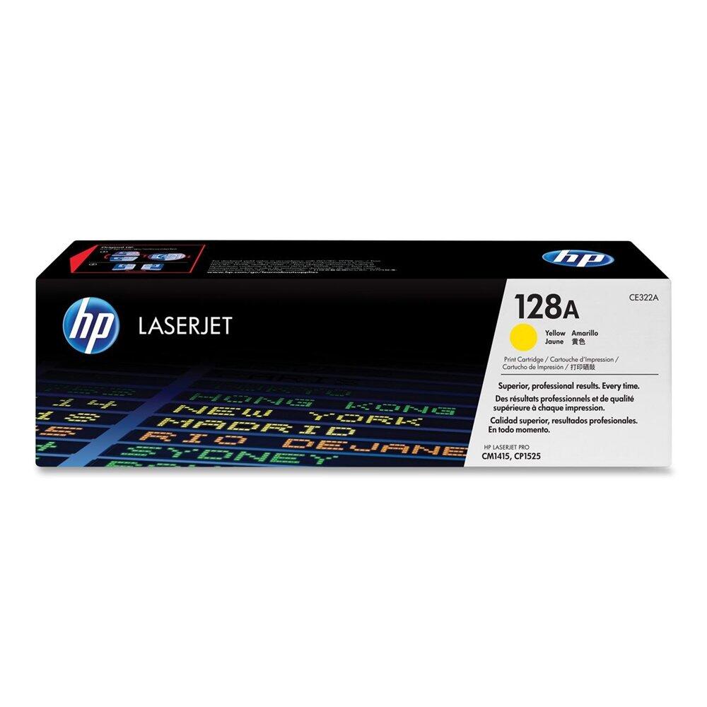 Toner HP Original 128A jaune 1 300 pages (CE322A)
