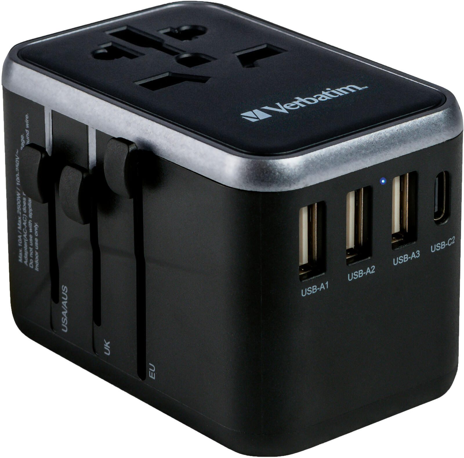 Adaptateur de voyage Verbatim UTA-04