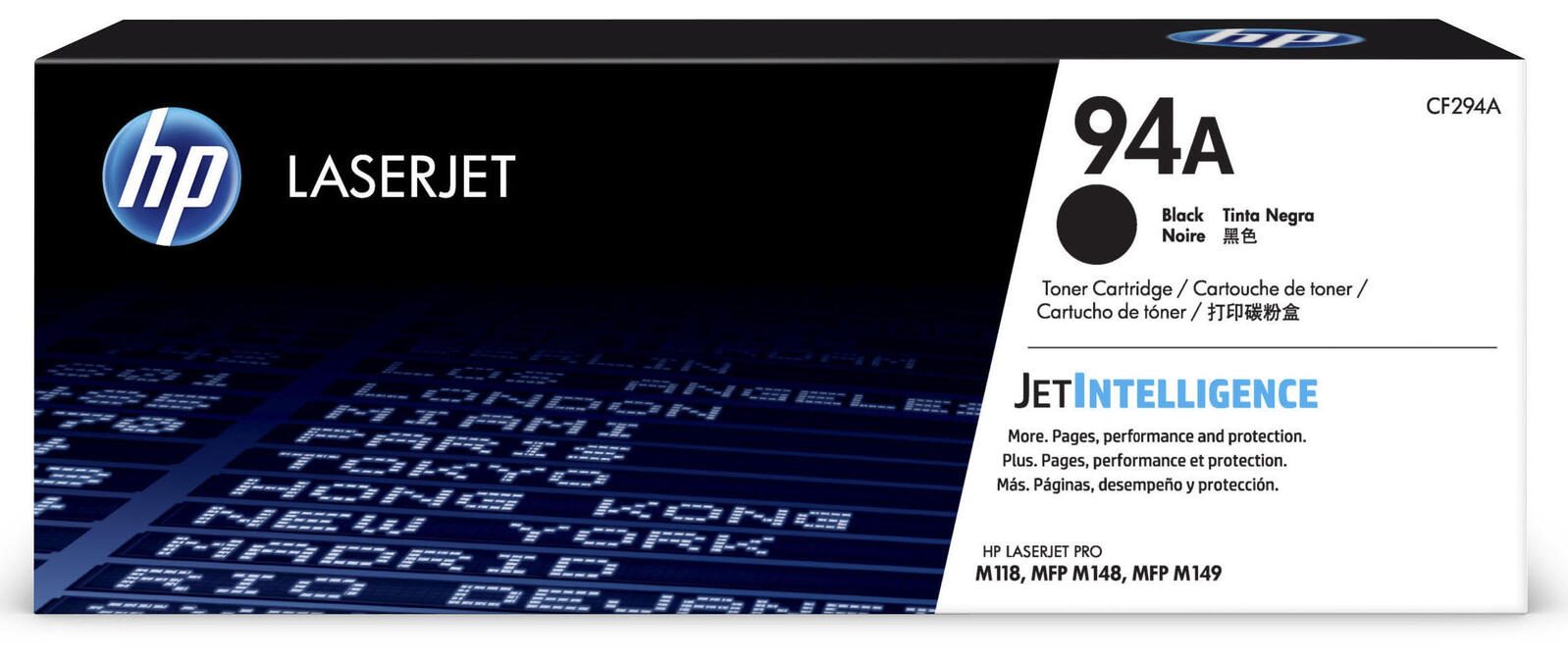 Cartouche de toner noir HP Original 94A 1 200 pages (CF294A)