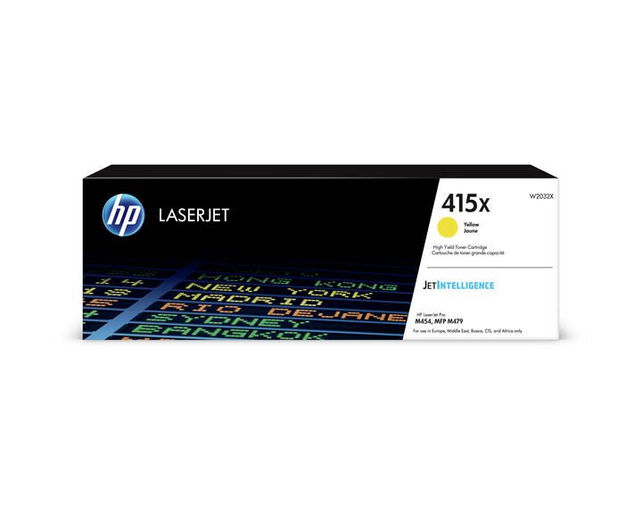 Cartouche de toner HP Original 415X - jaune (W2032X)