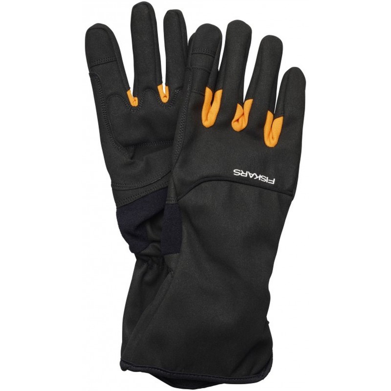Gants de jardinage Fiskars pour l'entretien des arbustes, taille 8