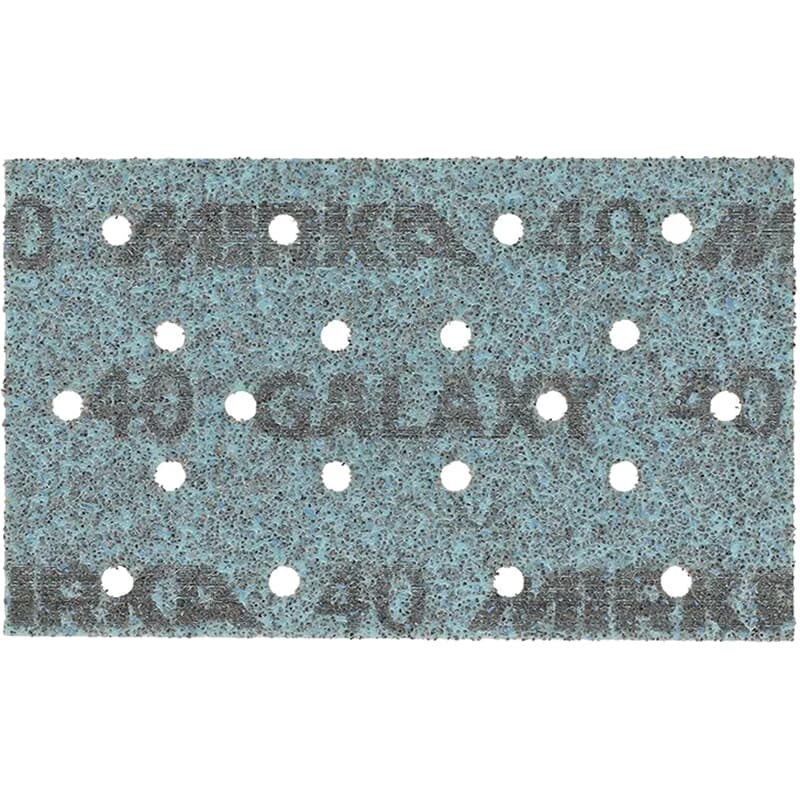 Bandes abrasives Mirka Galaxy 81 mm x 133 mm Grip Multifit grain P320, 50 pièces — lot de 50 pièces