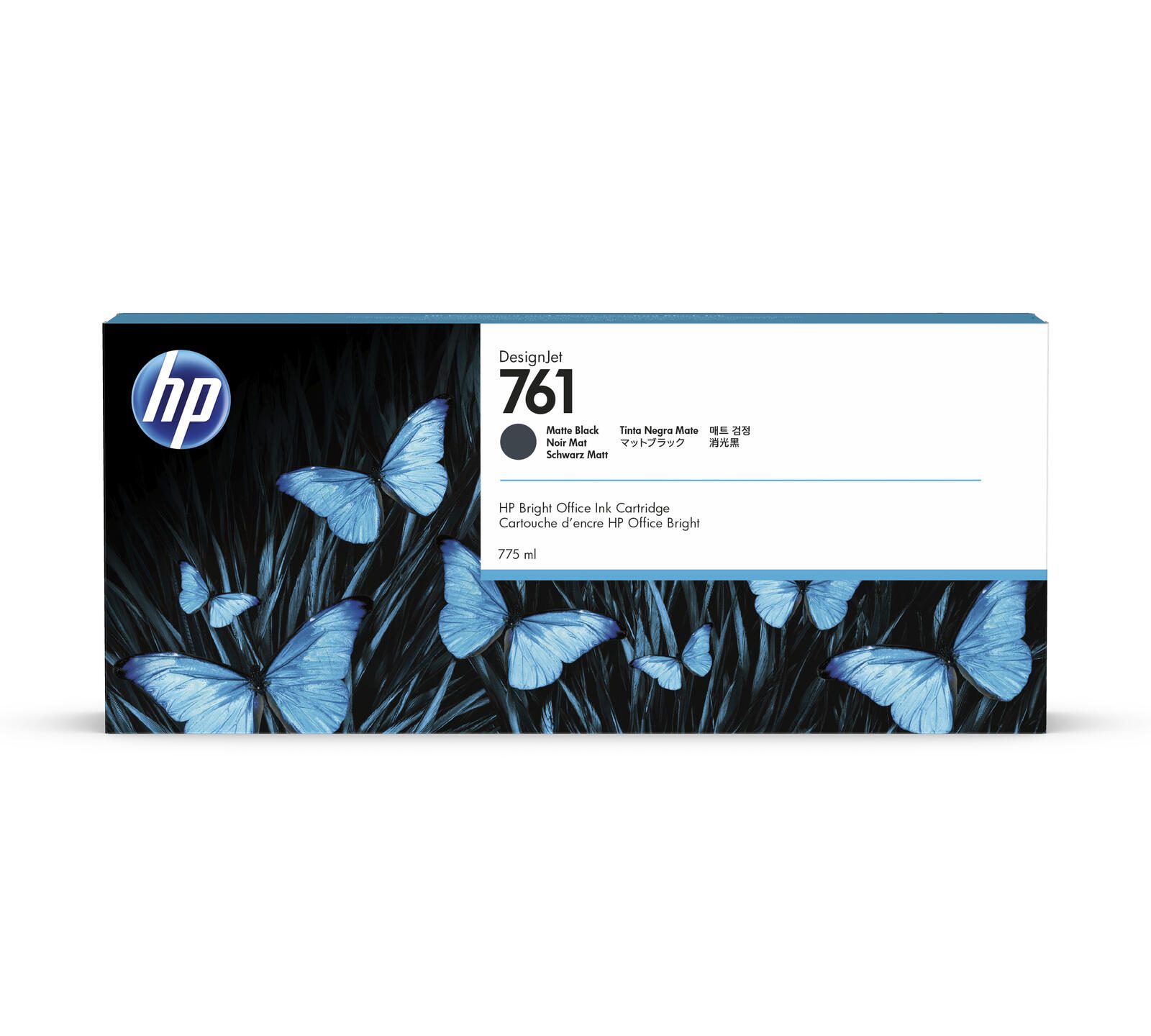 Cartouche d'encre HP Original 761 noir mat 775 ml (CM997A)