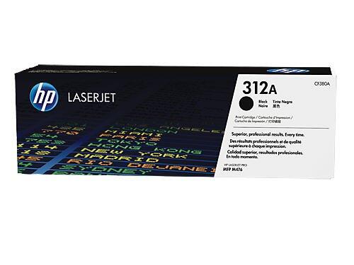 Cartouche de toner HP Original 312A noir 2400 pages (CF380A)