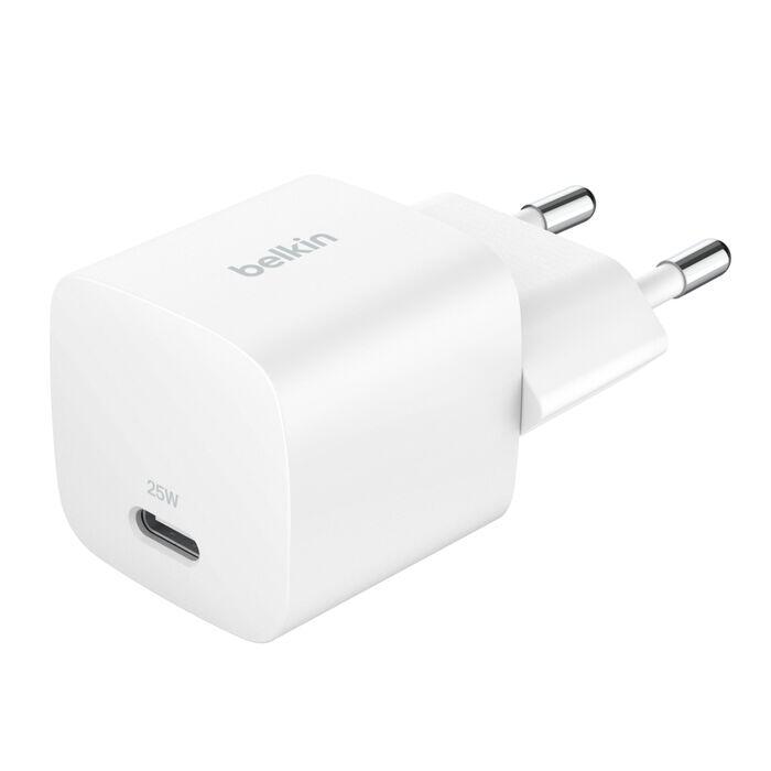 Belkin Chargeur USB-C 25 W BoostCharge, blanc
