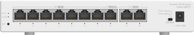 Huawei eKit Gateway S380-S8P2T 8x 1GbE LAN + 2x GbE WAN