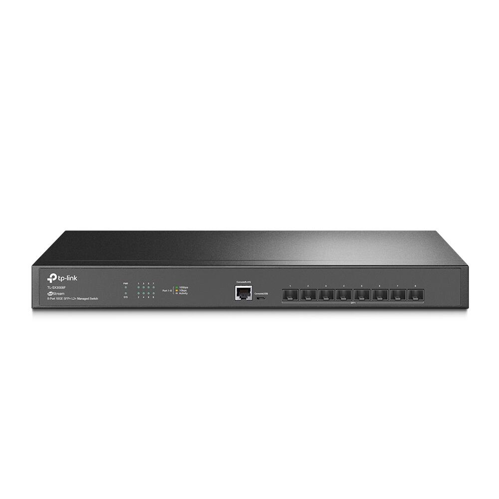TP-Link Omada Commutateur géré 8 ports 10GE SFP+ L2+ (SX3008F)