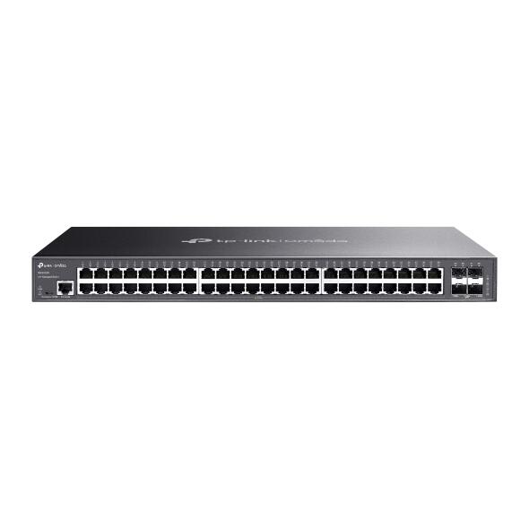 TP-Link Omada SG3452X Commutateur géré 48 ports Gigabit L2+ avec 4 emplacements 10GE SFP+