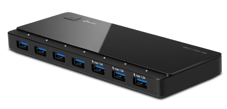 TP-Link UH700 Hub USB 3.0 7 ports, 7 ports SuperSpeed USB, noir