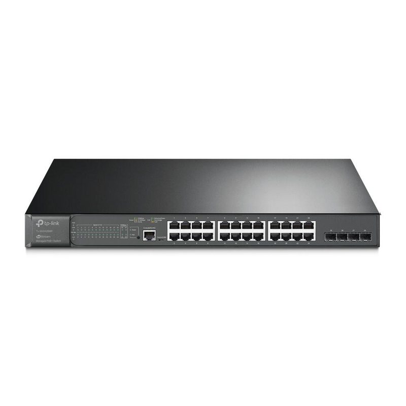 TP-Link Omada SG3428MP - Switch géré L2 28 ports Gigabit avec 24 ports PoE+ 384W + 4 ports SFP Gigabit