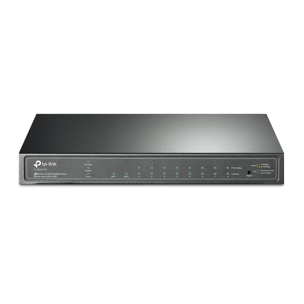 Commutateur intelligent TP-Link Omada 10 ports Gigabit avec 8 ports PoE+ (SG2210P)