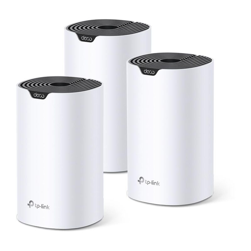 Système Wi-Fi TP-Link Deco S4 (3 routeurs) - jusqu'à 510 m² GigE - 802.11a/b/g/n/ac DECO S4 (3-PACK)